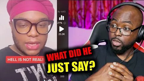 This TikToker says "Hell is not a REAL PLACE", what does the Bible say?