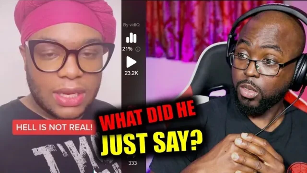 This TikToker says "Hell is not a REAL PLACE", what does the Bible say?
