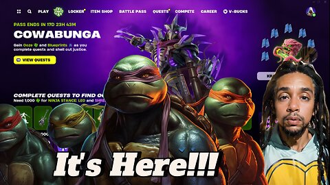 TMNT Fortnite Event
