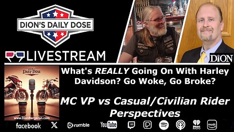 Coffee Break: Harley Davidson, DEI, & Ripple Effects: MC VP & Friend Talk About The Consequences