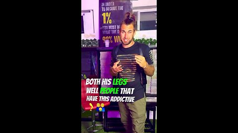 Guy lost Both his legs for drugs!