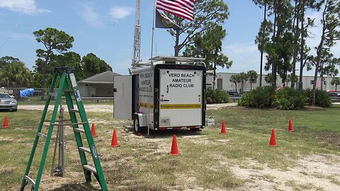 2022 ARRL Field Day, W4OT Vero Beach Fairgrounds, Ham Radio Field Day Walkthrough!!