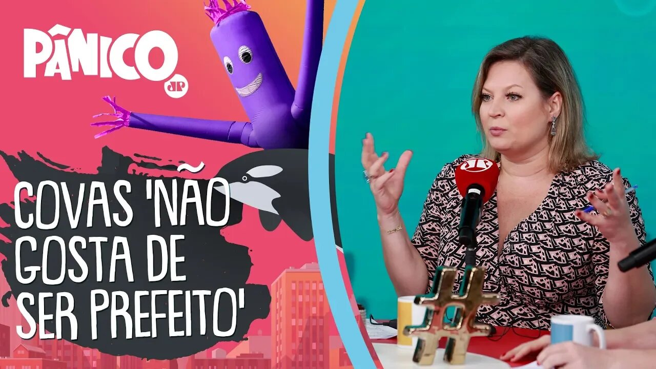 Joice critica Bruno Covas: 'Não gosta de ser prefeito'
