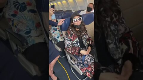 WHEN SHE GETS KICKED OFF THE FLIGHT! ✈