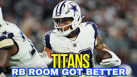 Tennessee Titans RB room got Better