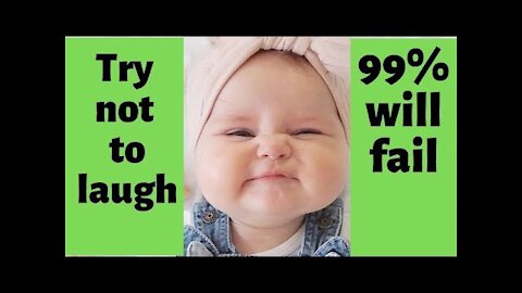 Try not to laugh impossible challenge hardest version ever -Funny baby vines compilation |funny kid|