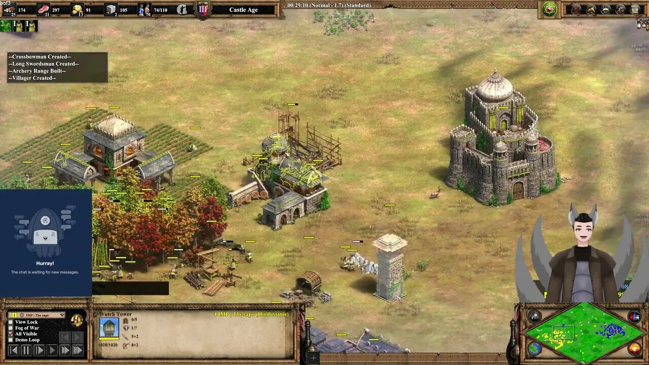 The sapo (Hindustanis) vs IAmVan (Mayans) || Age of Empires 2: Definitive Edition