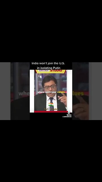 India is not gonna side with the West against Russia #unitedstates #india #Russia