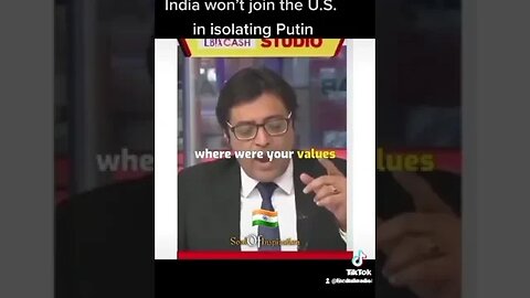 India is not gonna side with the West against Russia #unitedstates #india #Russia