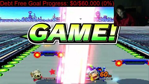 Meta Knight VS Diddy Kong On The Hardest Difficulty In A Super Smash Bros Ultimate Match
