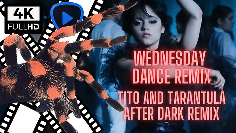 Wednesday Dance Remix TiTo and Tarantula After Dark #fyp #wednesdayaddams #wednesdayaddamsdance