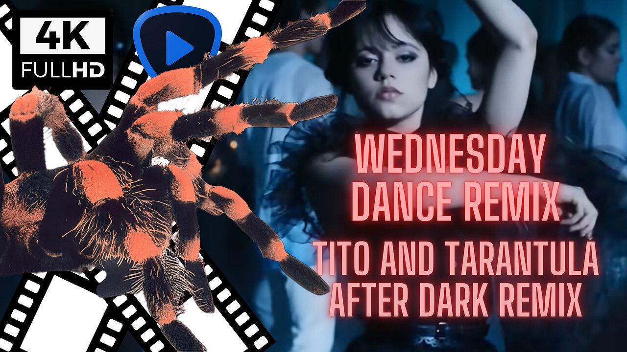 Wednesday Dance Remix TiTo and Tarantula After Dark #fyp #wednesdayaddams #wednesdayaddamsdance