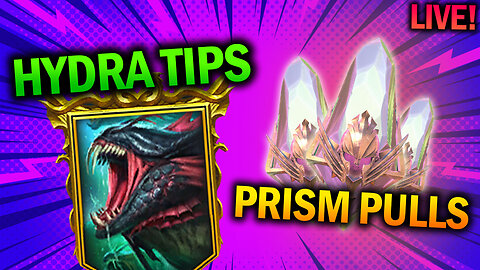 HYDRA BEGINNER TIPS and BIG Prism Shard Pull Session! - Raid Shadow Legends