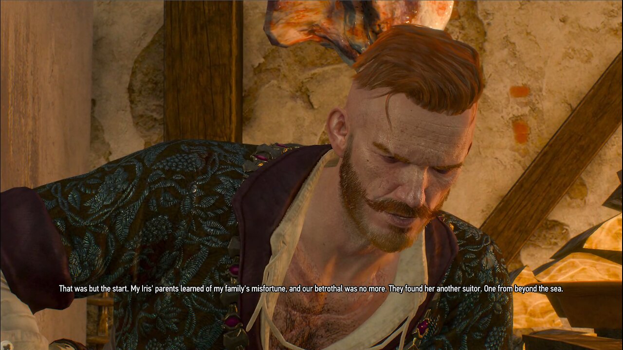 The Witcher 3 talking to olgerid after 2 missions