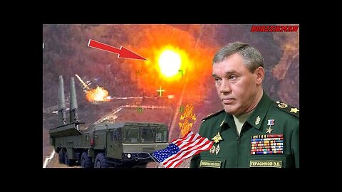 One ISKANDER-M Missile Simultaneously Destroyed 35 US Soldiers Along With Four HIMARS Rocket Systems