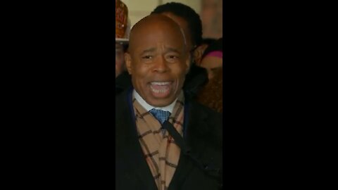 Mayor Eric Adams speaks on Bronx Blaze