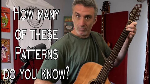 10 essential strums patterns from 10 famous rock songs