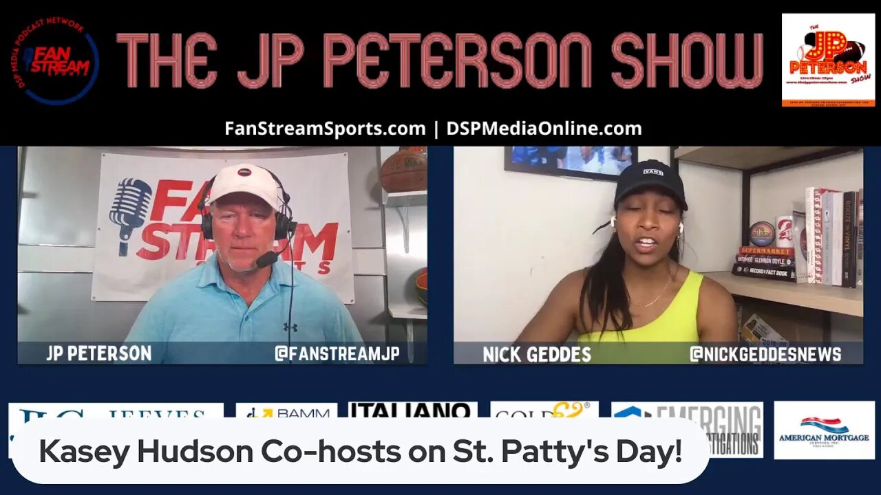 JP Peterson Show 3.17.23 Kasey Hudson Co-hosts with JP