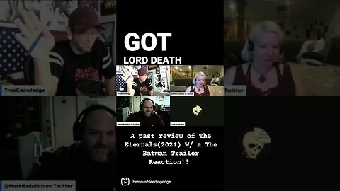 Clip #2 of a past review of the Eternals (2021) W/ a The Batman Trailer Reaction!! #thebatman