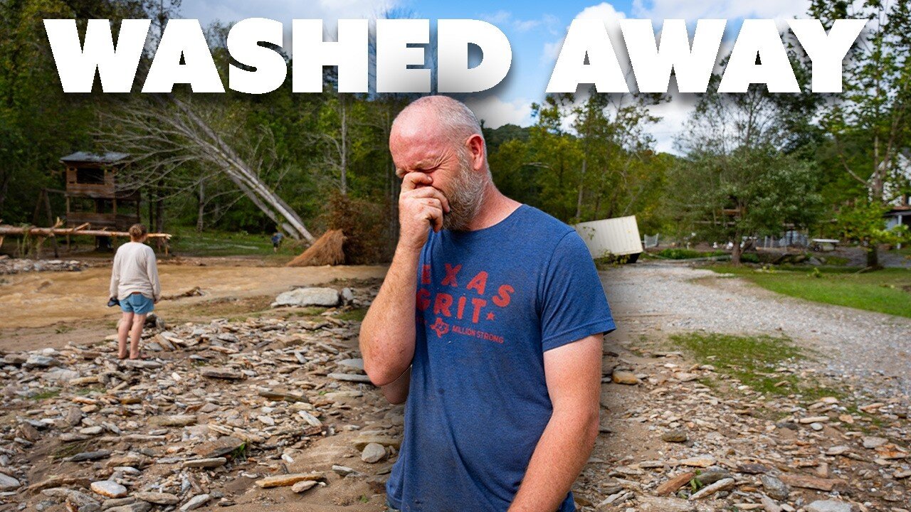 😭 UNBELIEVABLE DESTRUCTION: Hurricane Helene Destroys Our Farm