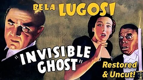 THE INVISIBLE GHOST (1941). Colorized