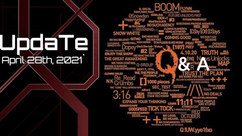 April 28th, 2021 Live Q&A session