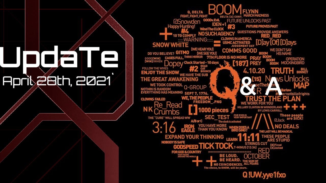 April 28th, 2021 Live Q&A session