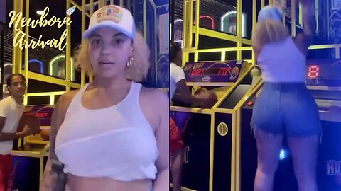"My Form Is Better" Renni Rucci Challenges Son Cour'don To 4 Games Of Hot Shot! 🏀
