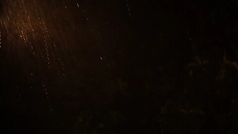 Rain Shower at Midnight Nature Sound for Relaxation Meditation and Deep Sleep