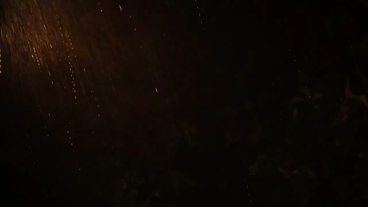 Rain Shower at Midnight Nature Sound for Relaxation Meditation and Deep Sleep