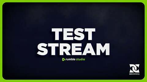 TESTING RUMBLE STUDIO