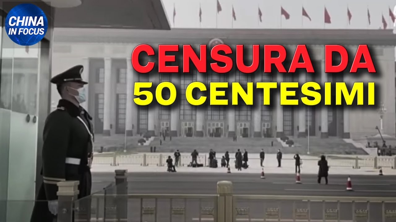 🔴 Storia di uno dei mostri da censura al soldo del regime comunista cinese.