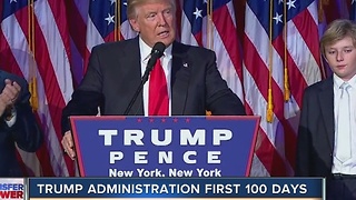 Trump administration first 100 days