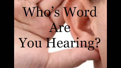 Who's Words Are You Hearing?