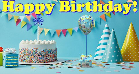 Happy Birthday 3D - Happy Birthday - Happy Birthday To You - Happy Birthday Song