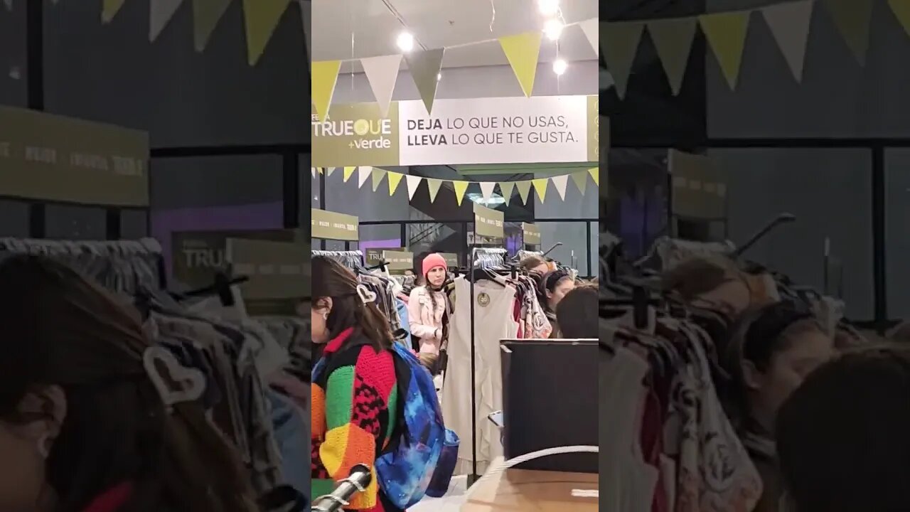 Día 2 en la #FeriaTrueque en Falabella Costanera. Hoy llenisimo, #Falabella #FalabellaCostanera