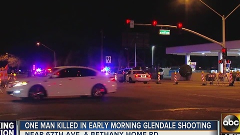 PD: 1 dead, 1 wounded after shooting in Glendale