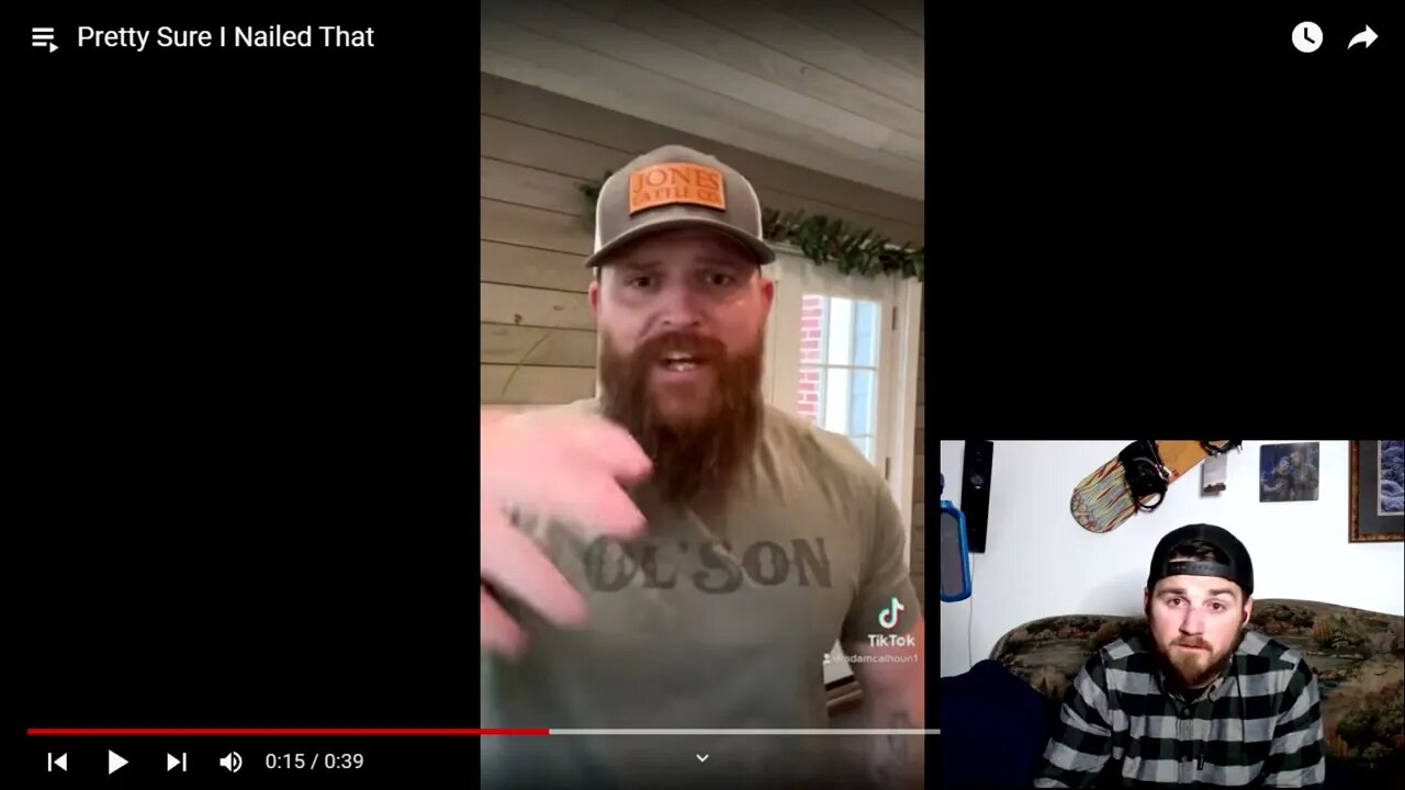 Adam Calhoun - Pretty Sure I Nailed That (WiscoReaction)