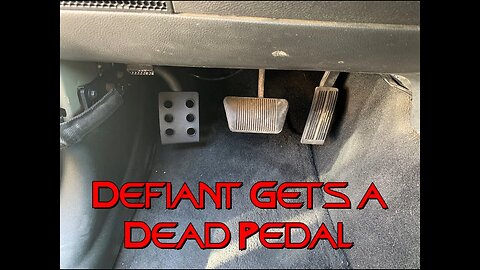 Jeep JK Installing a Dead Pedal