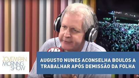 Augusto Nunes aconselha Boulos a trabalhar após demissão da Folha de S. Paulo | Morning Show