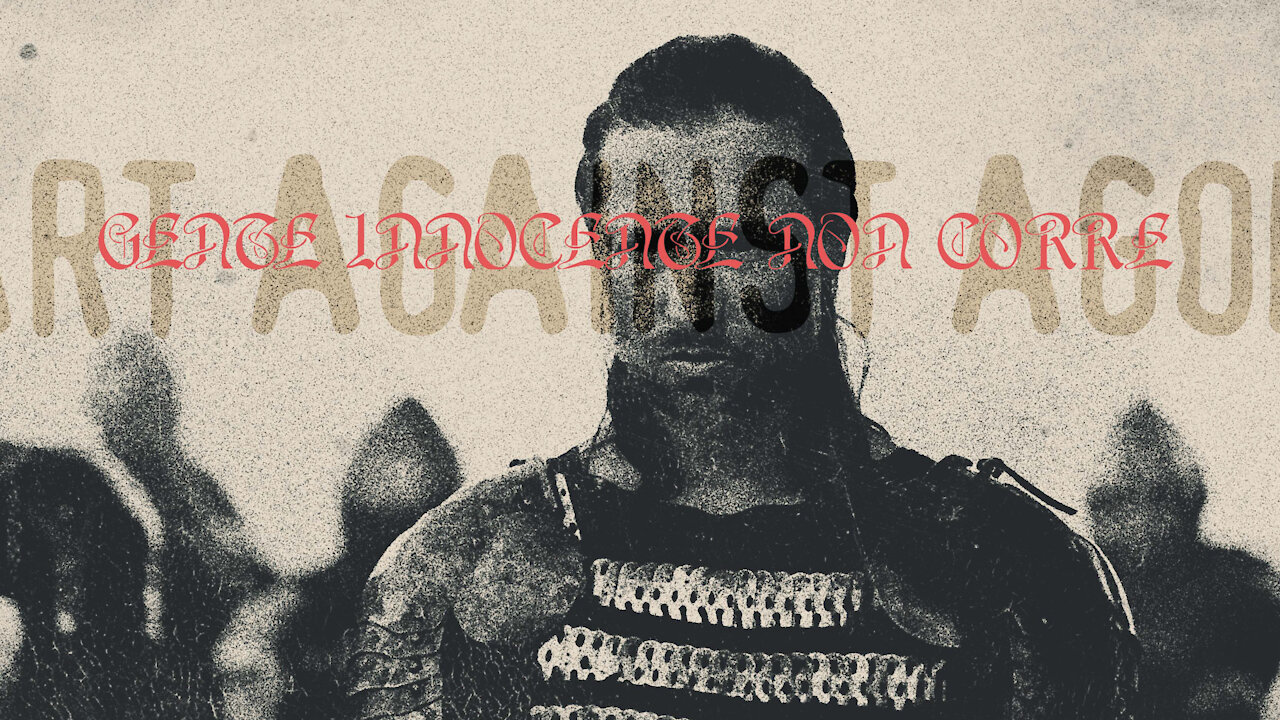 “Gente Innocente Non Corre” by Art Against Agony