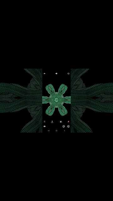 Tangle app on Android: perfect symmetry #20