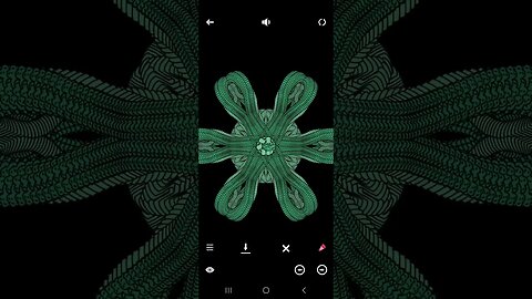 Tangle app on Android: perfect symmetry #20