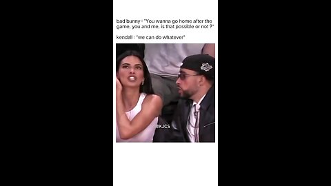 Kendall jener with bad bunny 🥰
