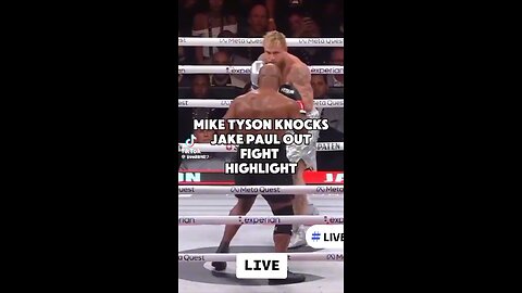 Mike Tyson vs Jake Paul Highlights