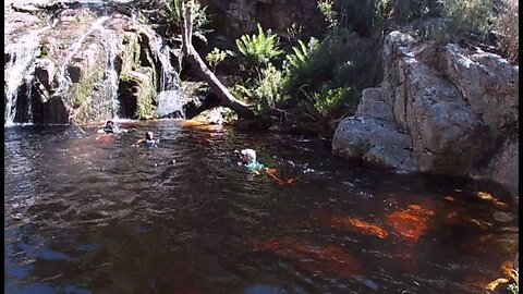 Kloofing in search of Angle falls