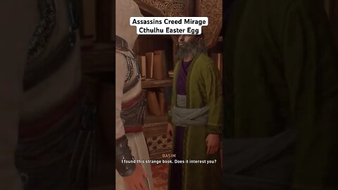 Assassins Creed Mirage Cthulhu Easter Egg #assassinscreed #assassinscreedmirage