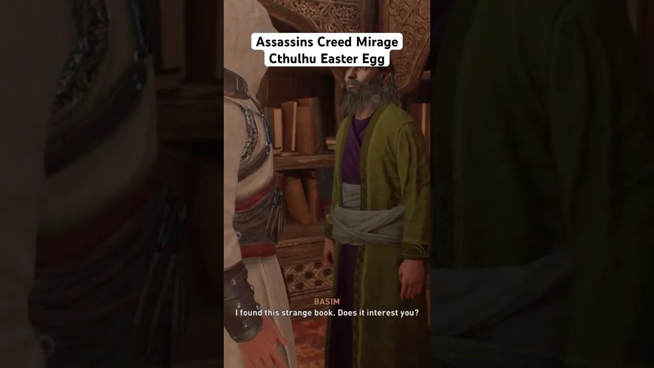 Assassins Creed Mirage Cthulhu Easter Egg #assassinscreed #assassinscreedmirage