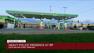 Heavy police presence in Green Bay