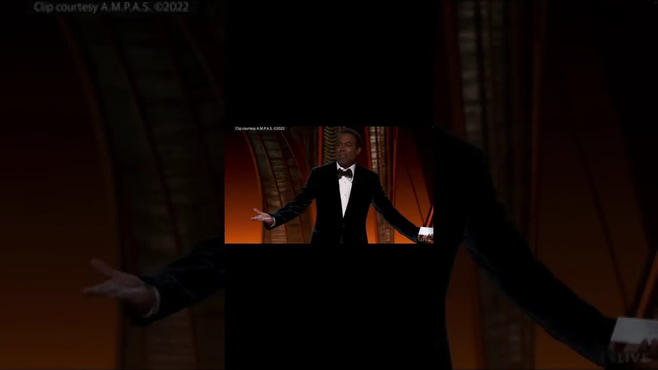 Will Smith Smack Chris Rock Very Hard #Shorts